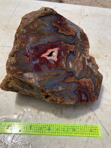 Old laguna agate display - laguna,