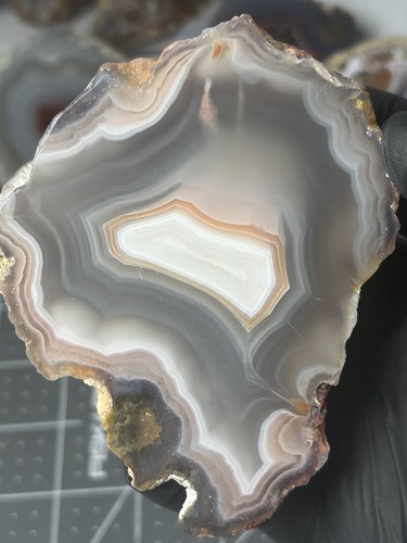 Banded laguna agate - banded,